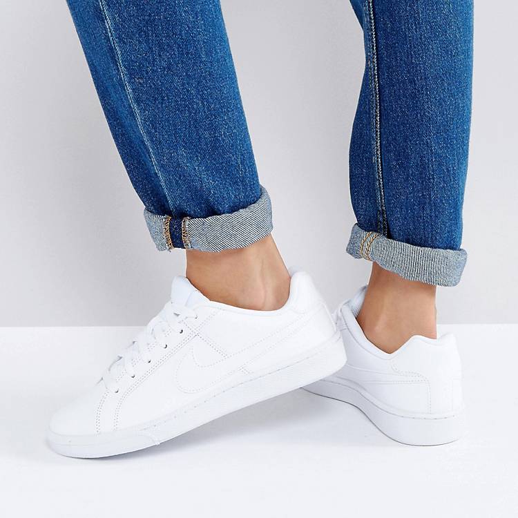 Sharpen lay off carbon Nike Court Royale Trainers In White | ASOS