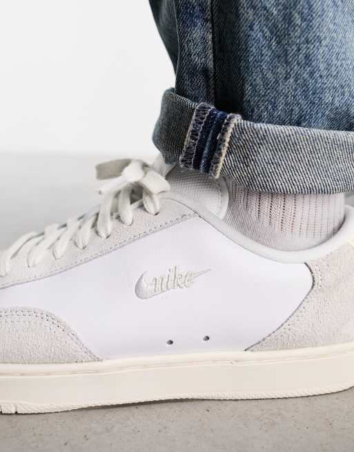 Nike - Court Vintage Premium - Hvide og grå sneakers, 3 af 4