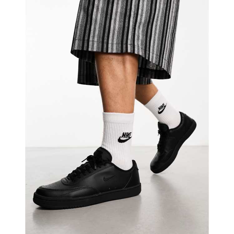 Black nike old school sales