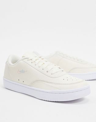 Nike Court Vintage trainers in cream | ASOS