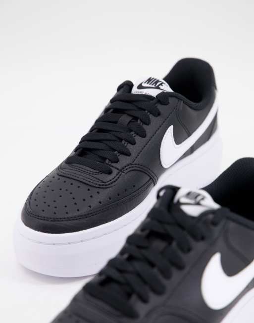 Nike Court Vision Alta sneakers in black