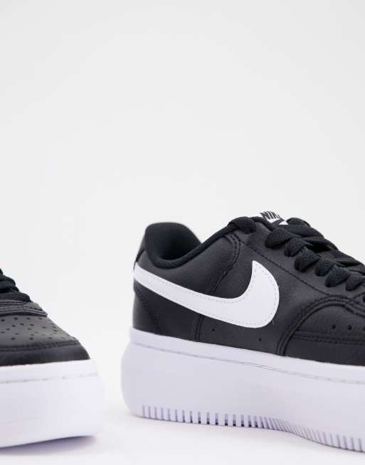 Nike Court Vision Alta sneakers in black