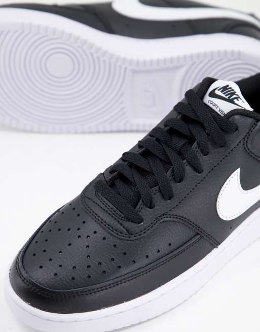 Nike - Court Vision - Baskets basses - Noir et blanc, 4 de 4