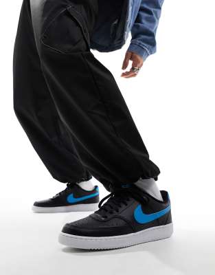 Nike Court Vision Next Nature Sneaker In Black