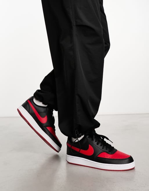 Nike Court Essential Mens Pants (Black-White)