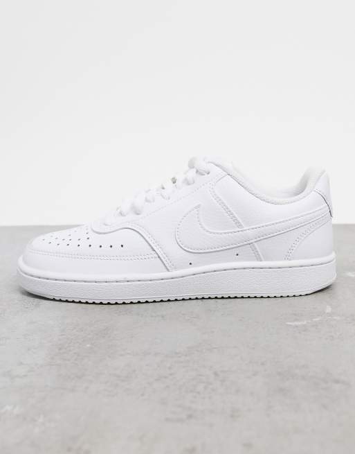 nike court vision all white