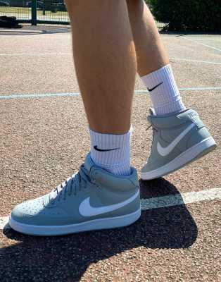 nike court vision mid mens basketball shoes