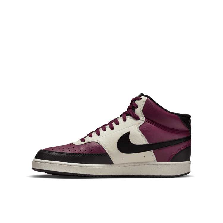 burgundy nike sneakers