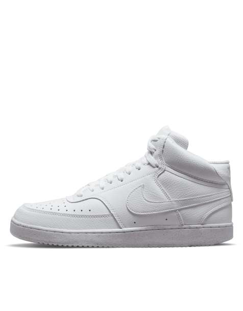 White high top outlet sneakers nike