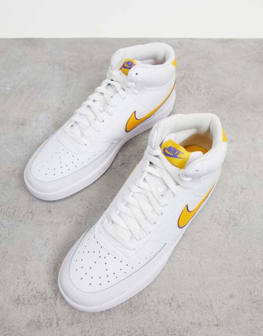 Nike court outlet yellow