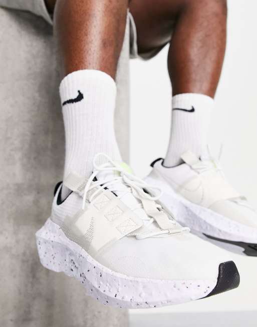 Nike - Crater Impact SE - Sneakers in stone en zwart