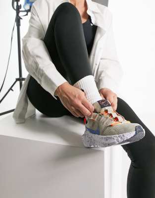 nike crater impact beige