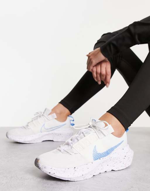 Nike Crater in white and blue | ASOS