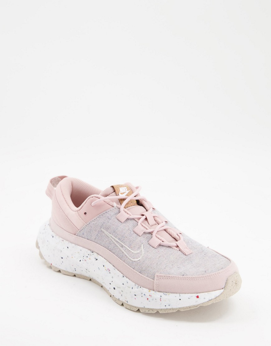 Nike Crater Remixa sneakers in pink oxford