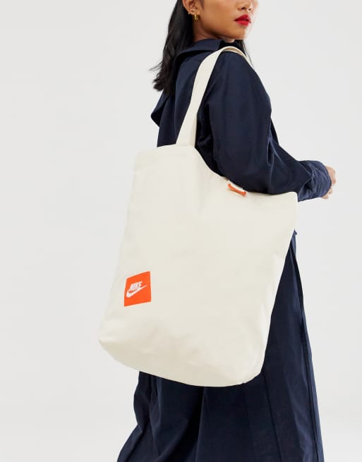 Nike Off-white Heritage Tote in Natural