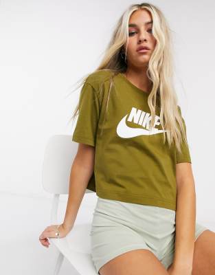 nike t shirt olive