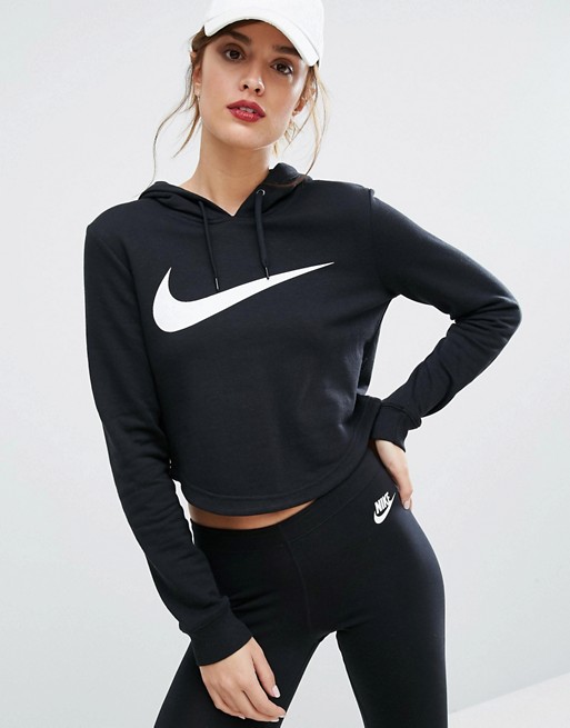 Nike | Nike Cropped Hoodie In Black