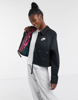 nike cropped jacket