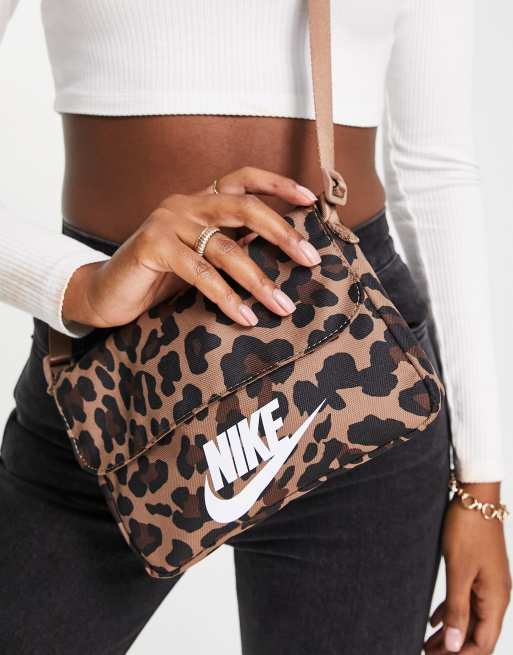 Leopard cheap nike bag