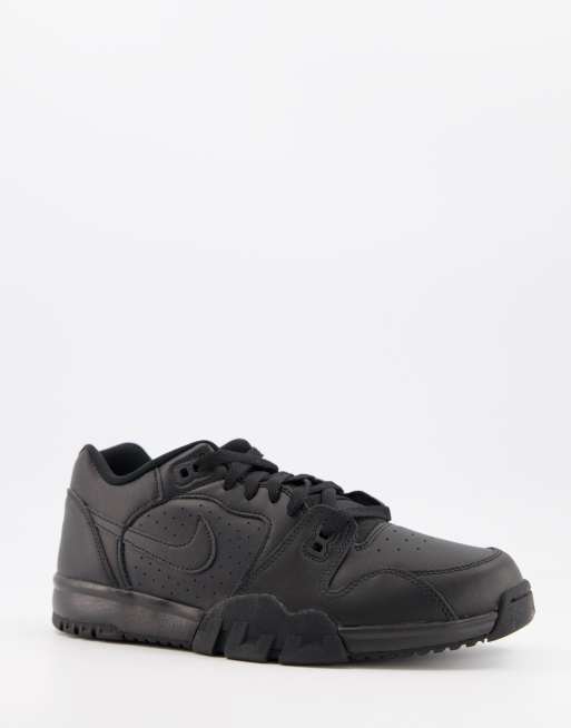 Black nike cross on sale trainers