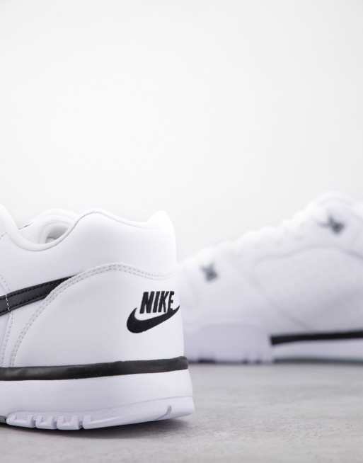 Nike Cross Trainer Sneakers basse bianche nere ASOS