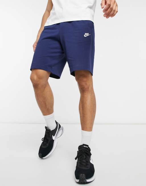 Nike - Crusader - Jersey short in marineblauw
