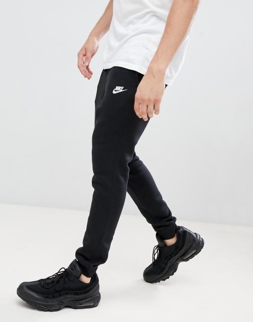 Nike Club Fleece Sportswear Men's Jogger Pants Black/White 804408-010 