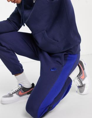 Navy blue cuffed discount joggers