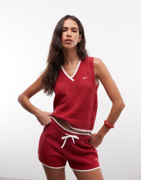 Nike – Czerwony dzianinowy zestaw - view 1