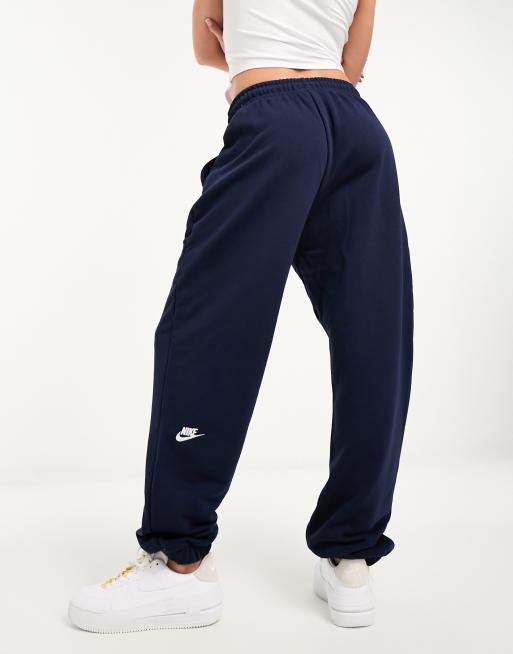 Women's nike navy blue joggers new arrivals