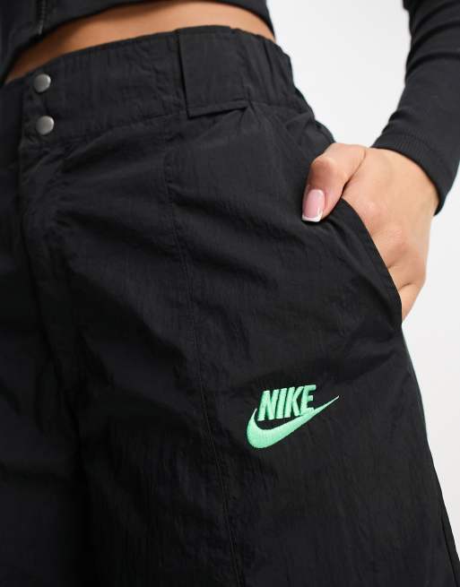 Nike Dance woven multi pocket cargo trousers in black, 3 of 4