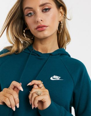 Nike dark blue essentials hoodie | ASOS