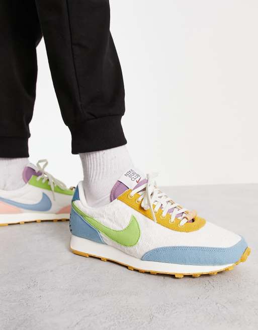 Nike Daybreak Next sneakers in sail/multi | ASOS