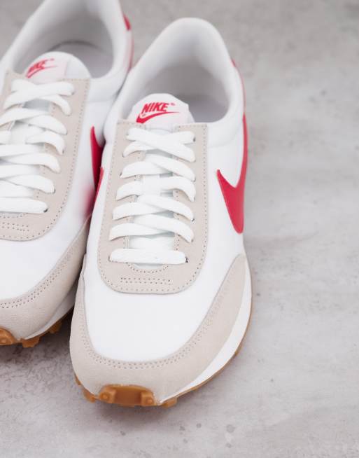 Nike Daybreak Sneaker in Wei und Rot ASOS