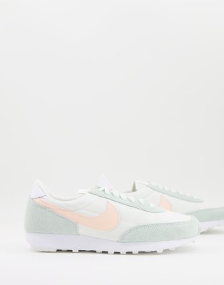 Nike Daybreak Trainers In Off White And Barely Green