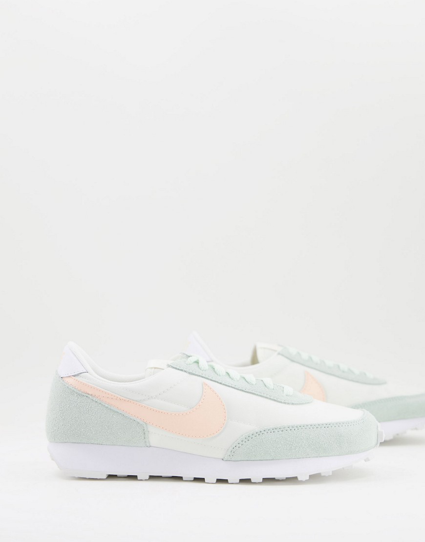 Nike Daybreak Sneakers In Off White And Barely Green