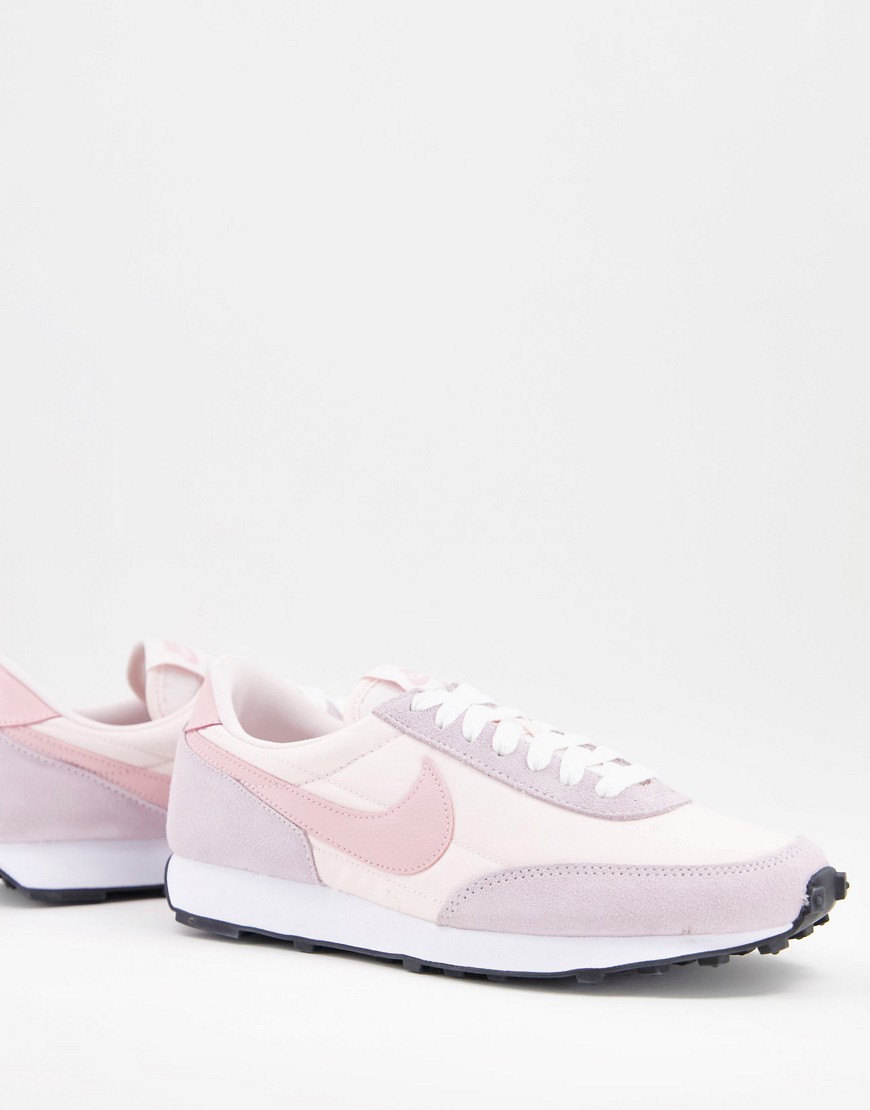 Nike Daybreak sneakers in pink and purple pastel