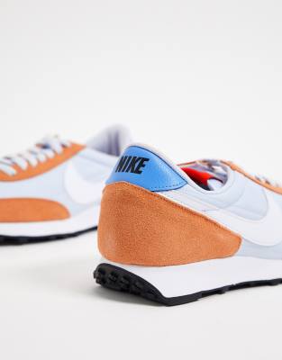 nike blue and orange trainers