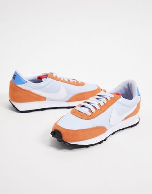 nike orange and blue trainers