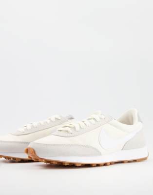 Nike Daybreak trainers in off white - ASOS Price Checker