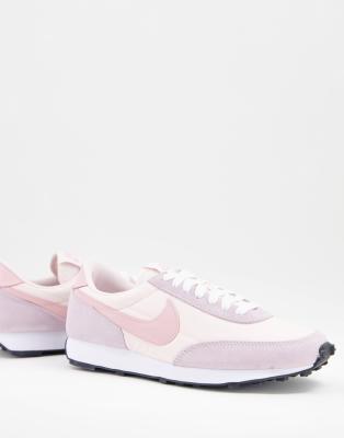 Nike Daybreak trainers in pink and purple pastel