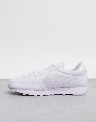 Nike Daybreak trainers in tonal white 