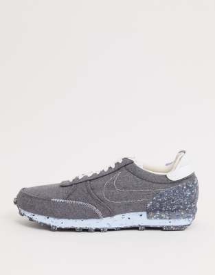 grey canvas trainers