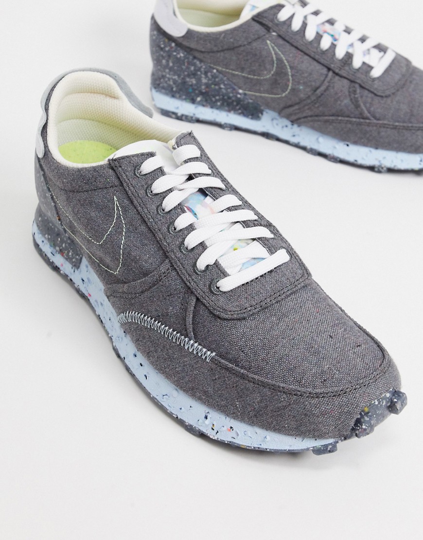 Nike Dbreak-Type SE recycled canvas sneakers in grey