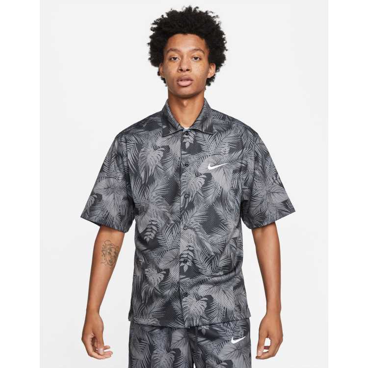 Nike Digital Tropical Pack all over shirt gray | ASOS