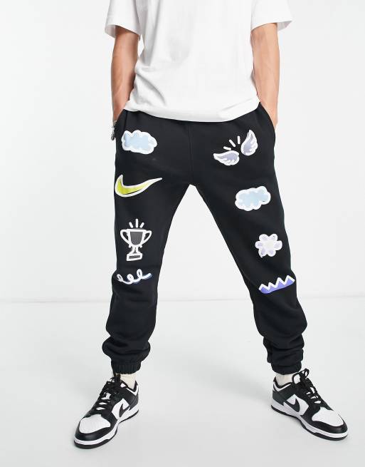 Cool best sale graphic sweatpants