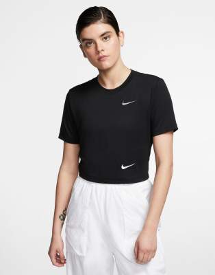 double nike logo shirt