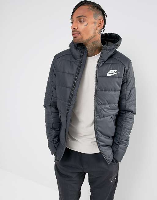 Doudoune fine midweight noir beige homme - Nike