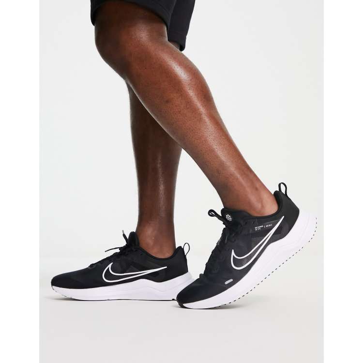 Økonomisk Duplikering akavet Nike Downshifter 12 sneakers in black & white | ASOS