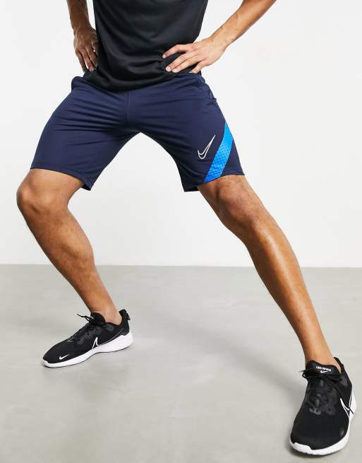 Nike navy best sale football shorts